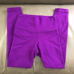 Lululemon 7/8 length - Purple